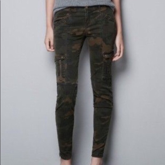 🎉HP🎉 Zara army cargo pants - Picture 2 of 8